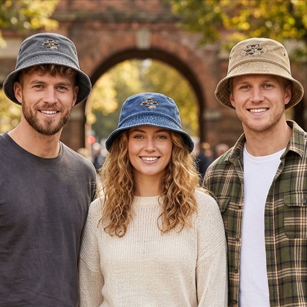 Outdoor Adventure Festival - 1pc Sombrero de Pescador Vintage Lavado