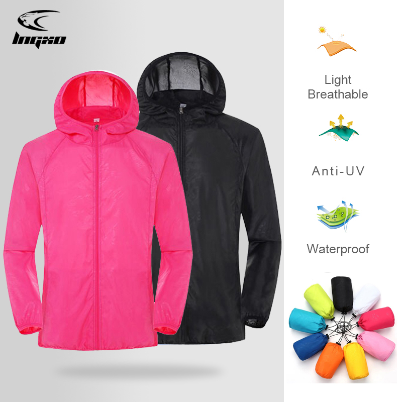 Outdoor Adventure Clothing - Chaqueta de senderismo impermeable para hombre