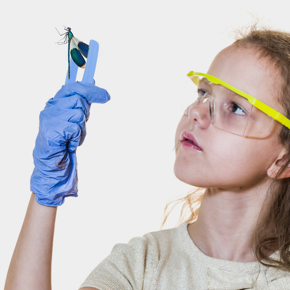 Outdoor Adventure Kids - Pinzas de cabeza plana para niños,