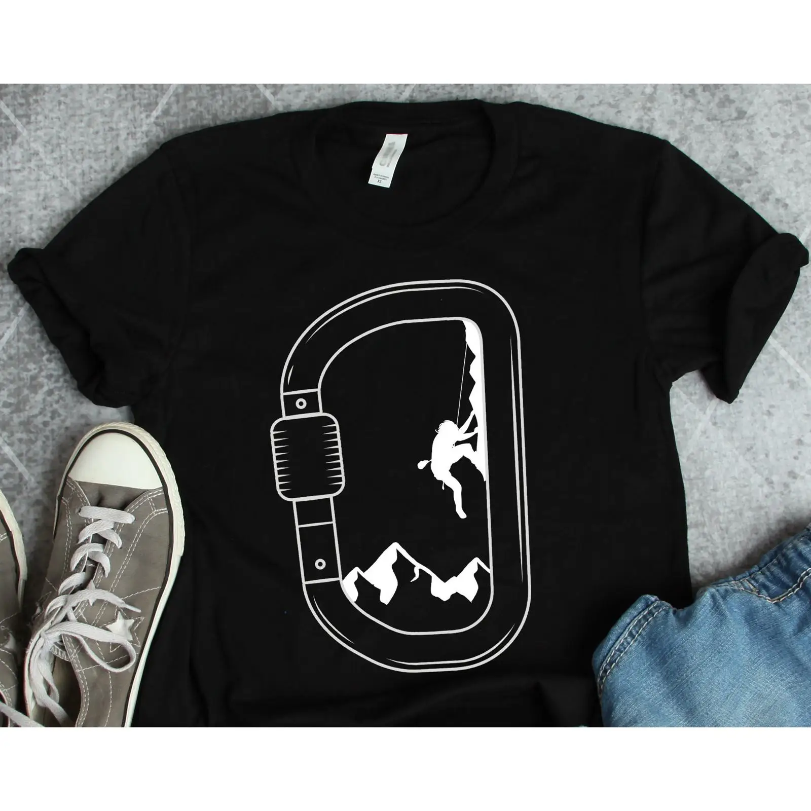 Outdoor Adventure Enthusiast - Camiseta de Escalada en Roca con