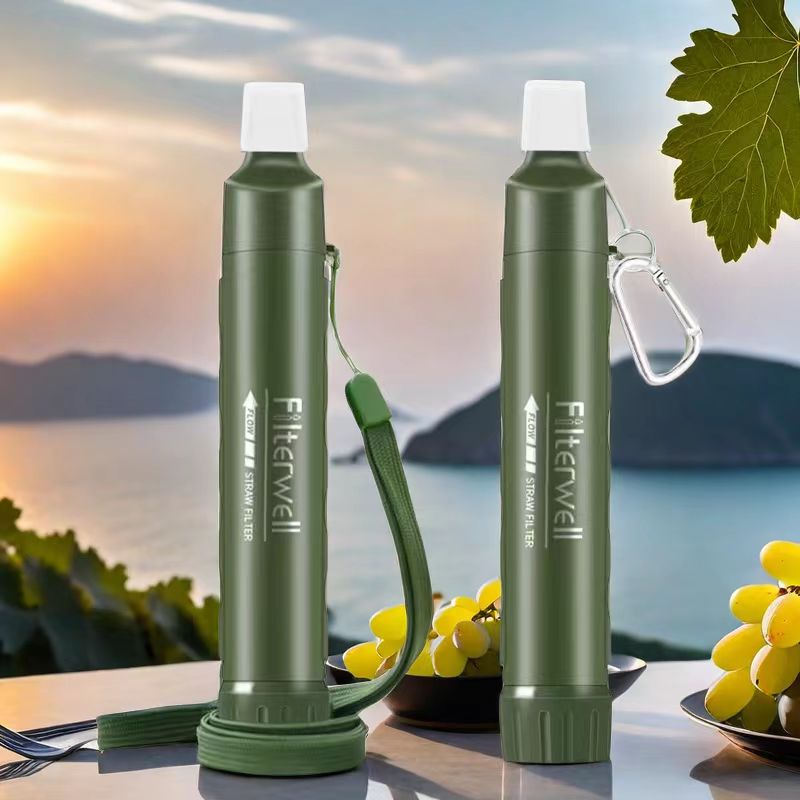 Water Filter Straw - Filterwell-purificador de agua para Camper Personal,