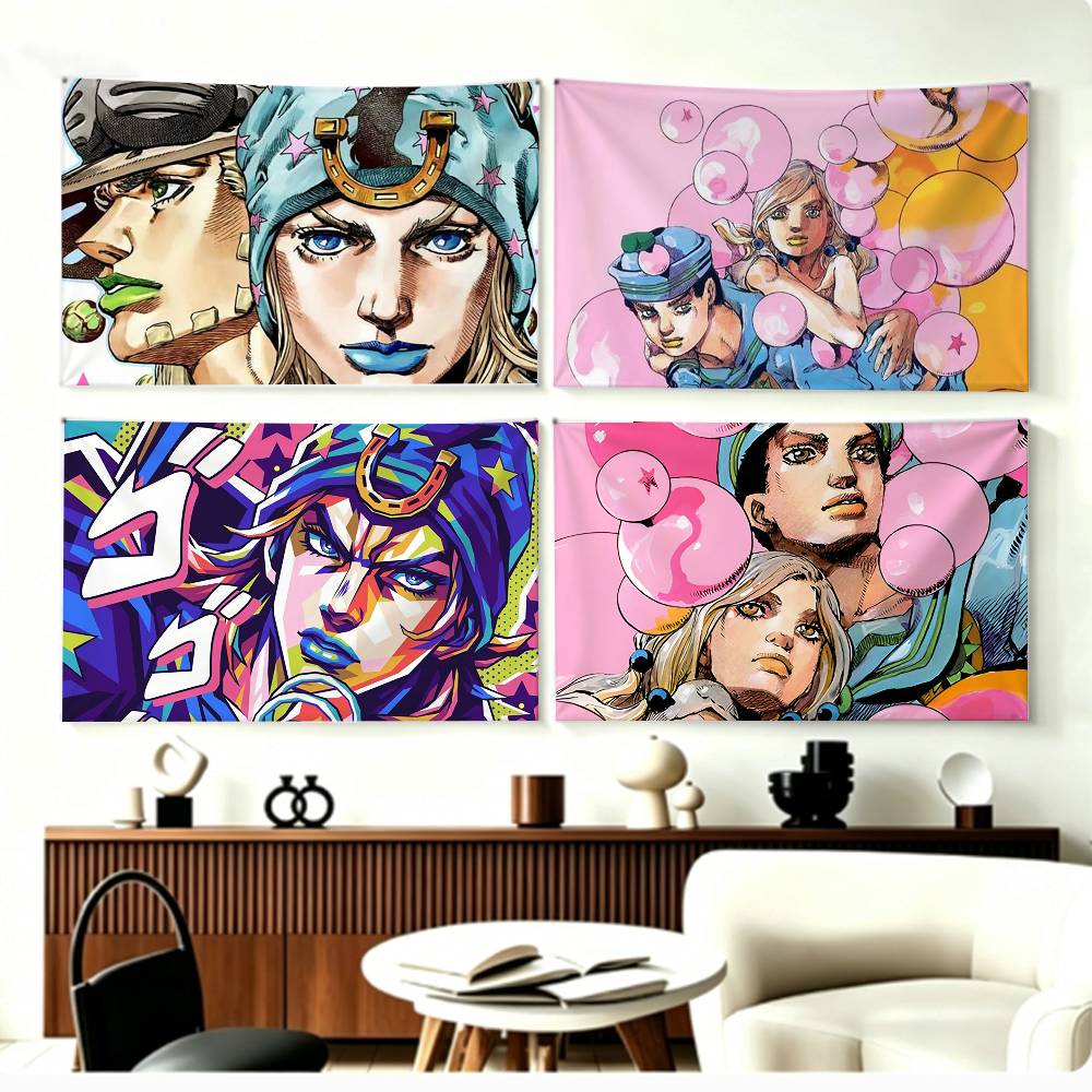 Outdoor Adventure Background - COOL J-JoJos B-Bizarres Adventures - Banderas