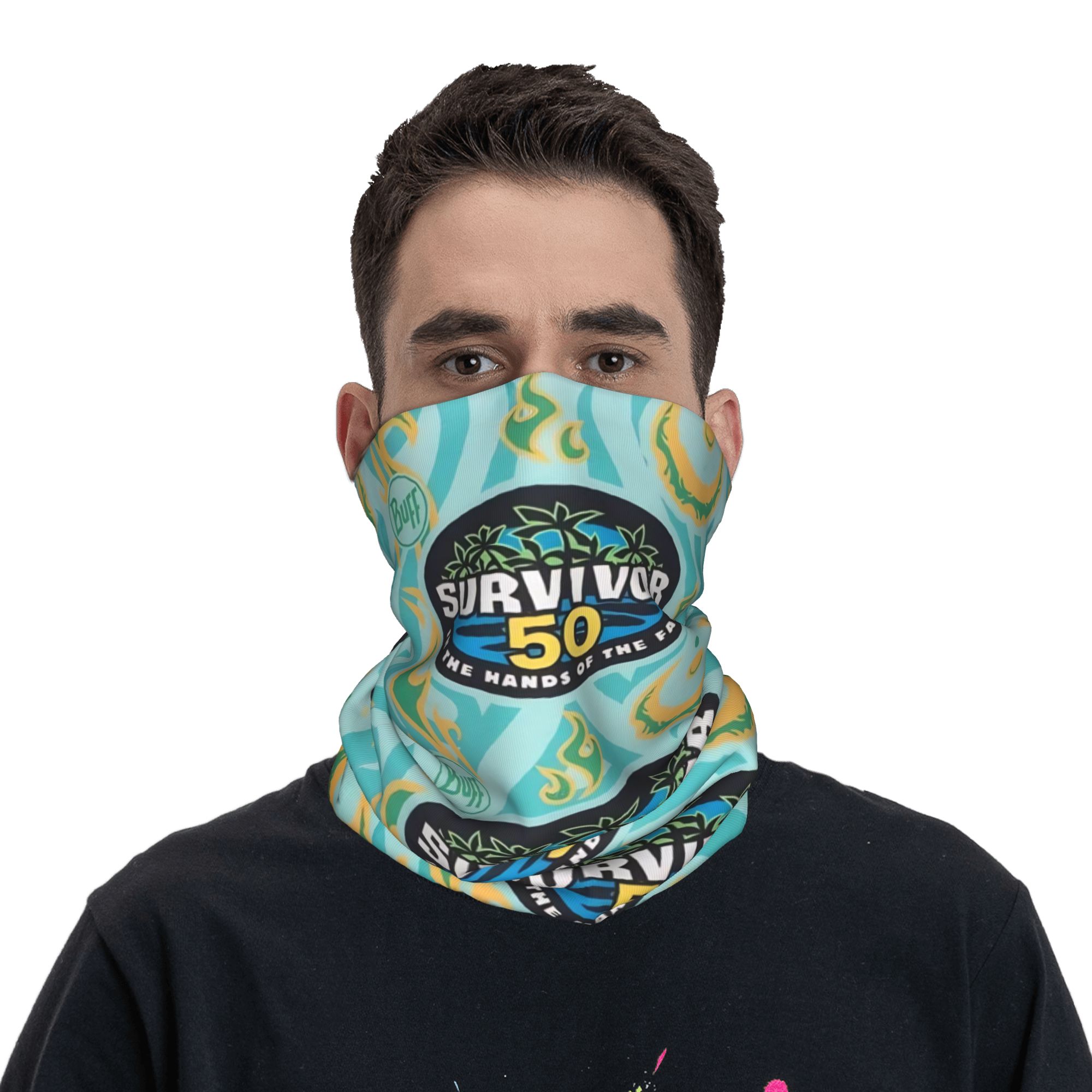 Outdoor Adventure Show - S-Survivors 50 Adventure Game Bandana, pañuelo