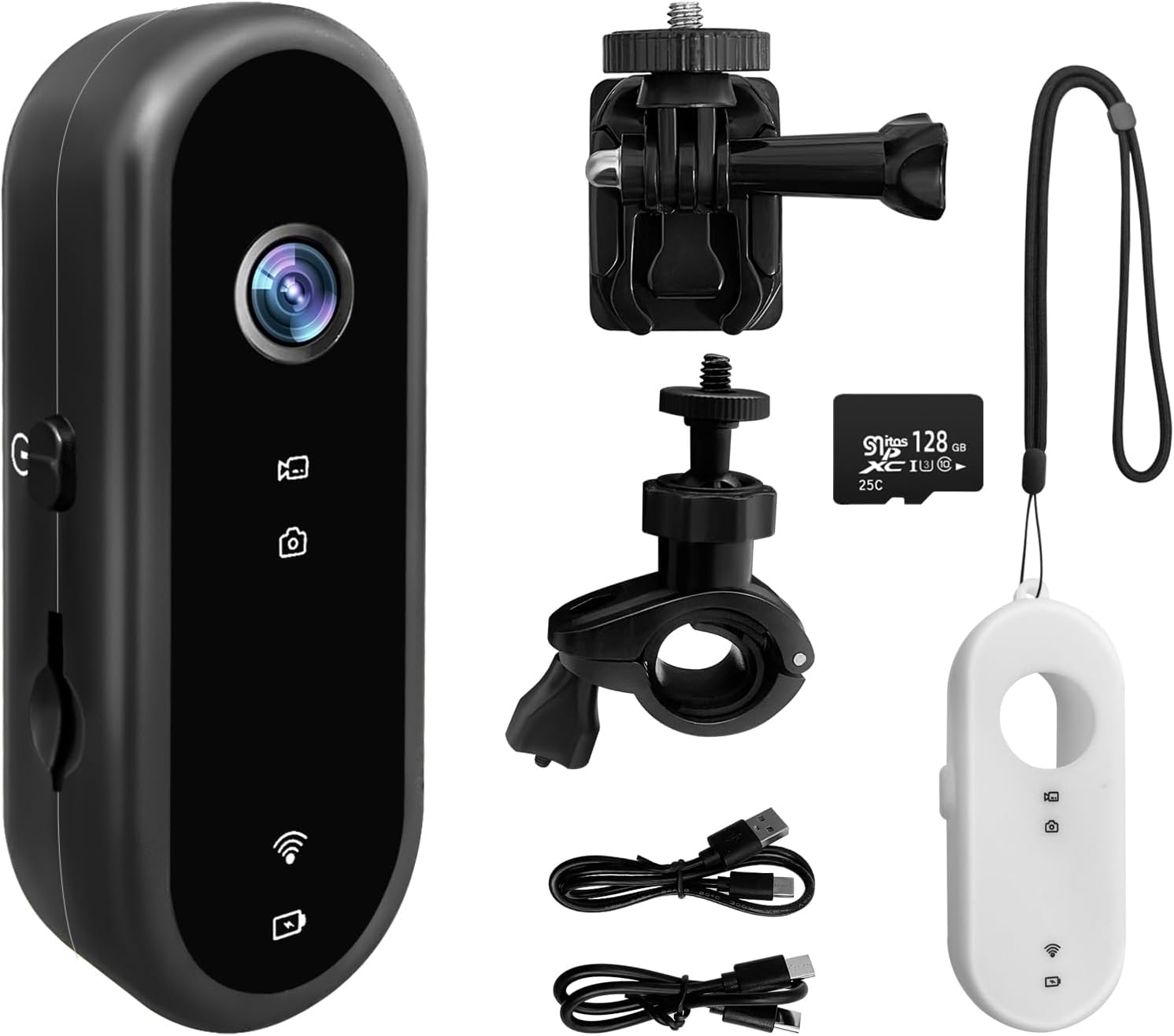 Outdoor Adventure Video - Mini Cámara de Acción WiFi 1080P,