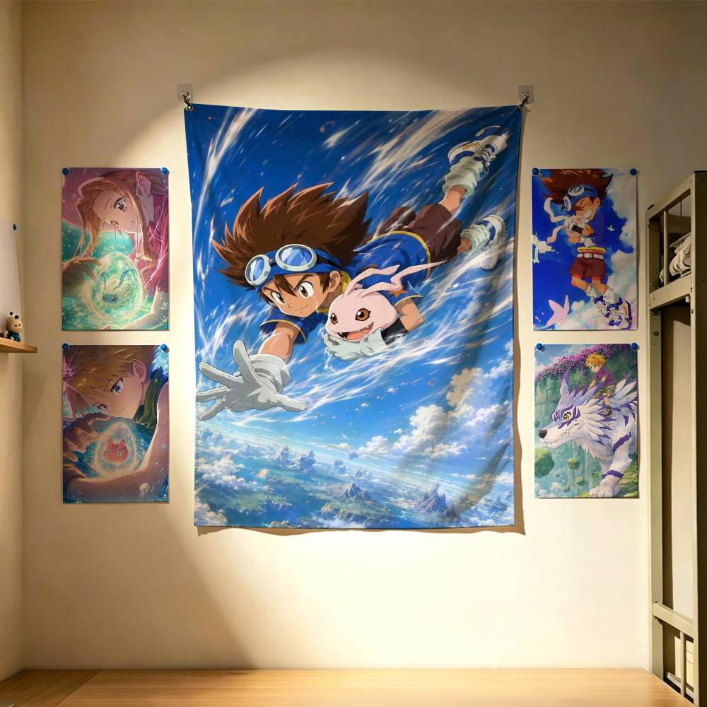Outdoor Adventure Background - Lindas banderas de Digimon Adventure para