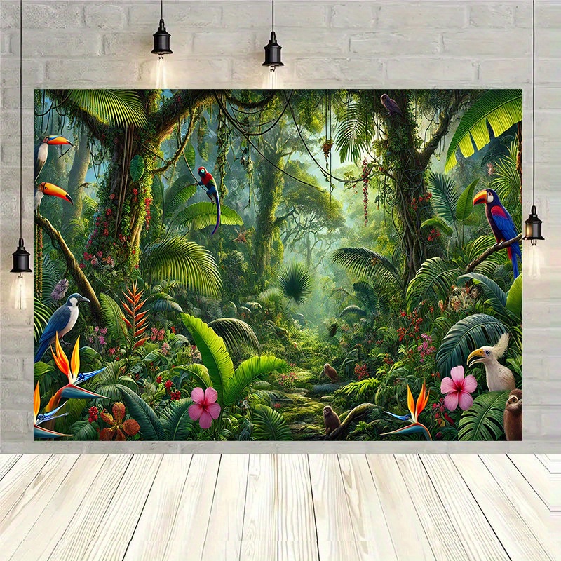 Outdoor Adventure Background - 1 pieza de decoración de fondo