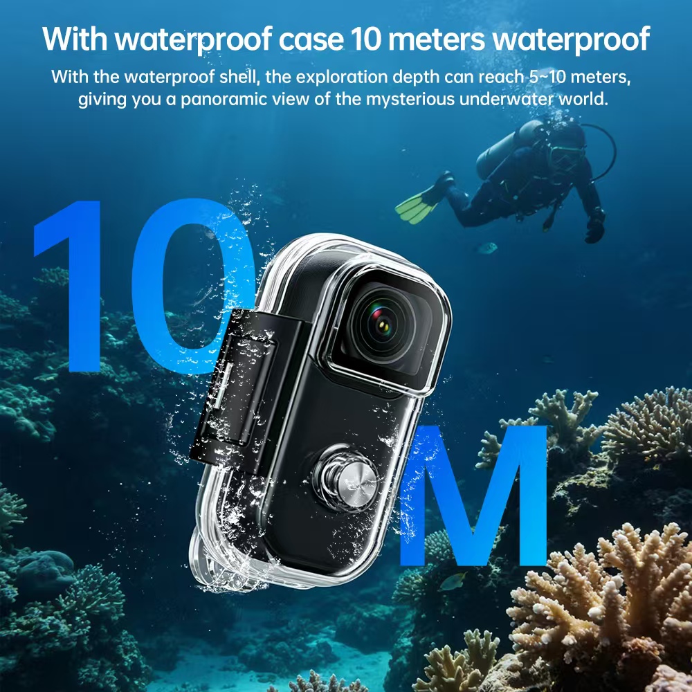 Mini Cámara de Acción 4K, Vide - Outdoor Adventure Video reseña y precio