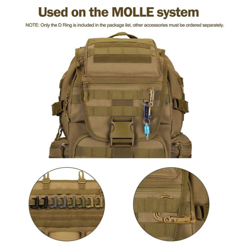 Mosquetón Grimloc Molle, anill - Carabiner Locking D reseña y precio