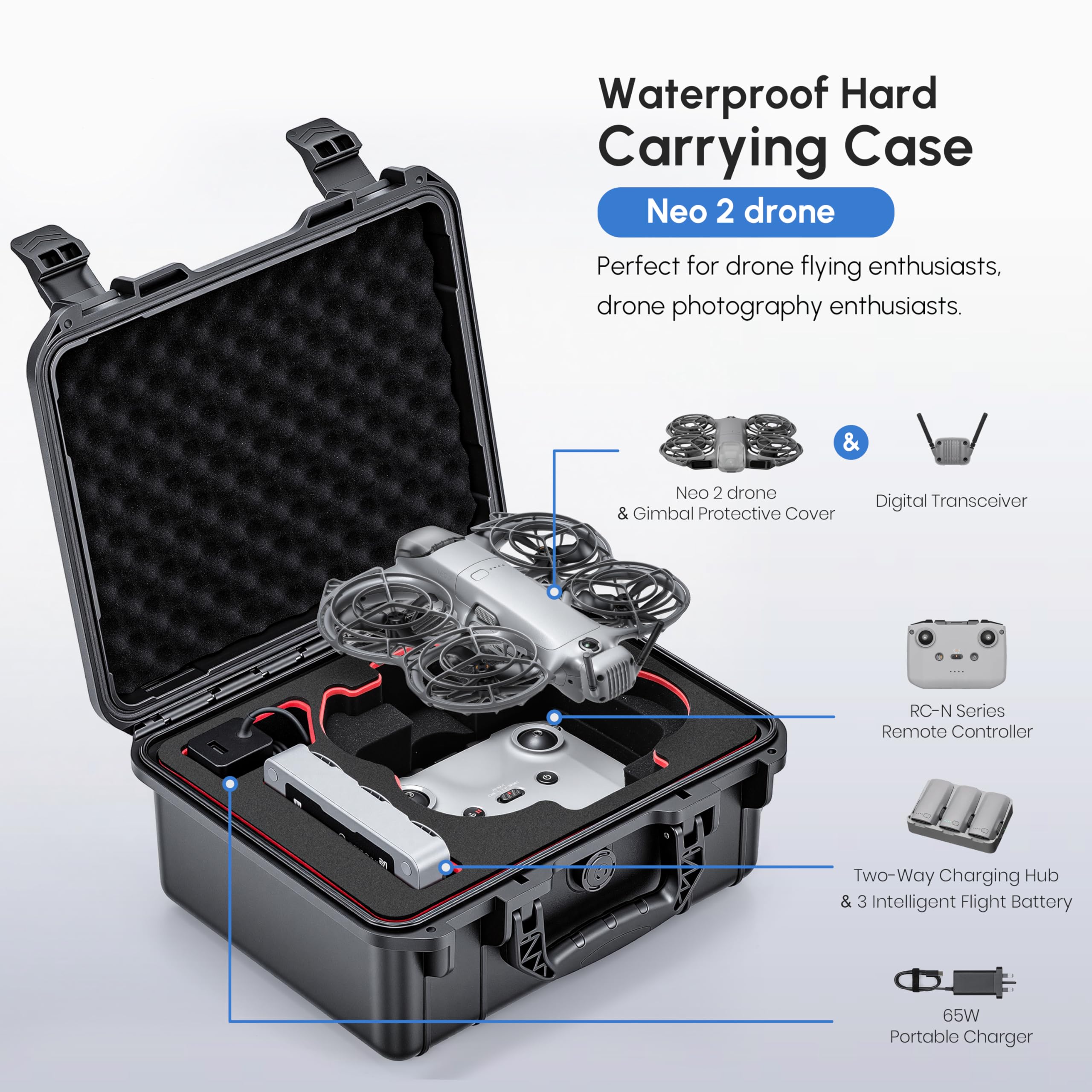 Estuche NEO 2, Estuche Rígido  - Outdoor Adventure Box reseña y precio