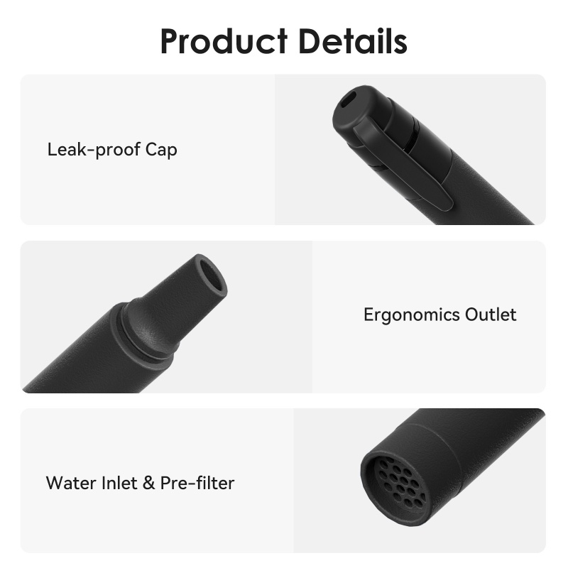 Pajita con filtro de agua para - Water Filter Straw reseña y precio