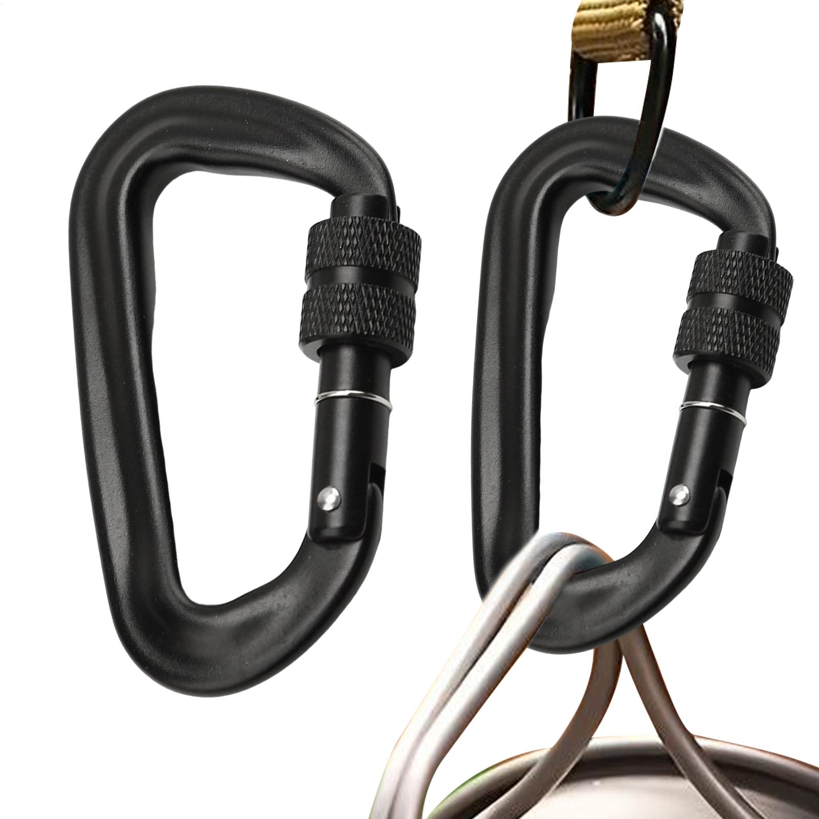 Mosquetones de seguridad con a - Carabiner Locking D reseña y precio