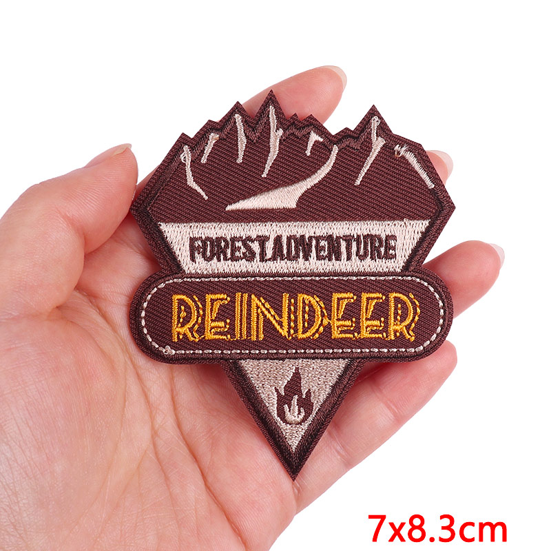 Parche bordado de aventura par - Outdoor Adventure Clothing reseña y precio