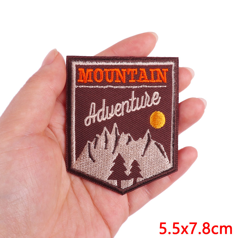 Parche bordado de aventura par - Outdoor Adventure Clothing reseña y precio