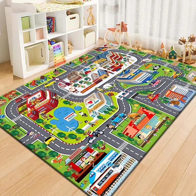 Alfombra de Juego con Mapa de  - Outdoor Adventure Kids reseña y precio