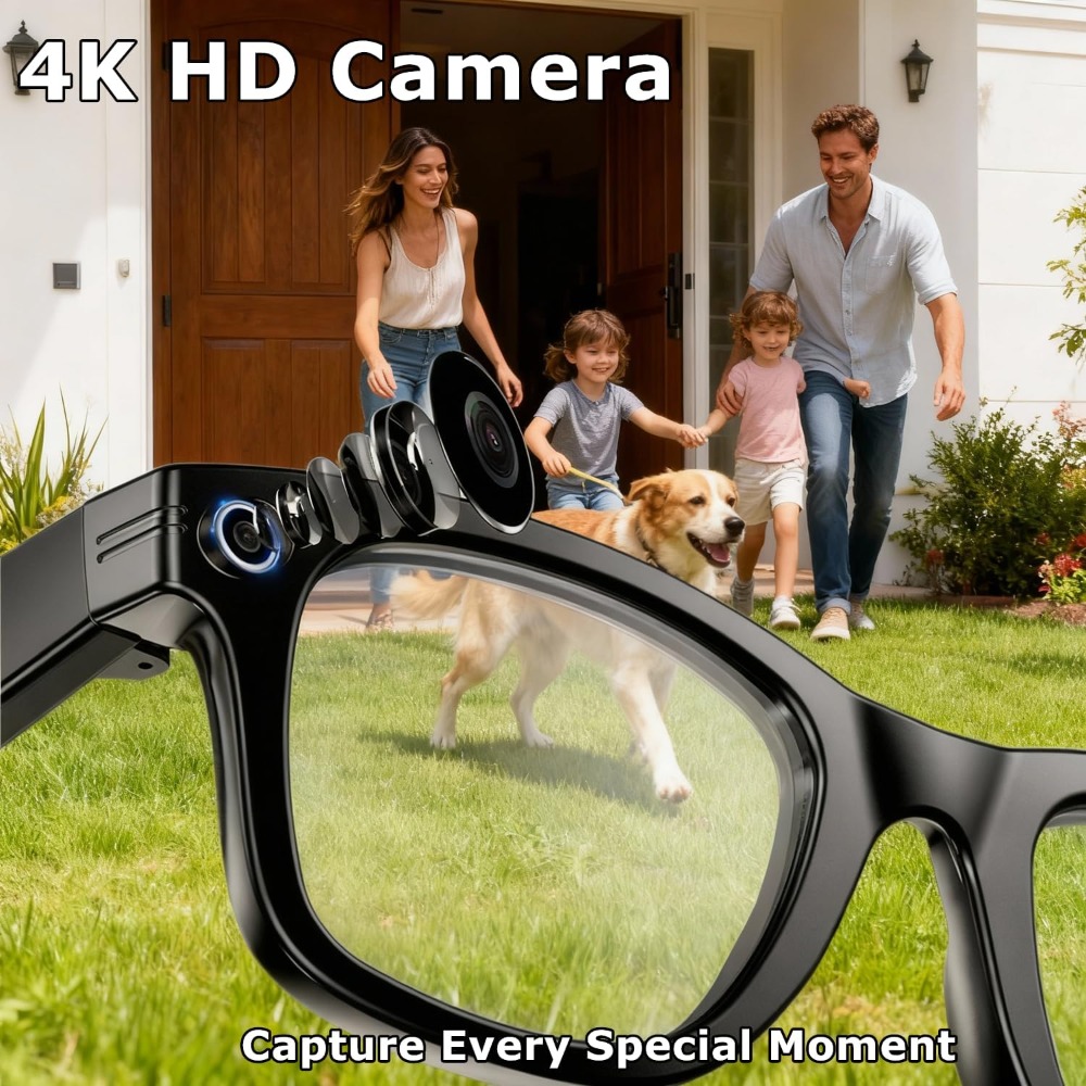 Gafas Inteligentes con IA, Cám - Outdoor Adventure Video reseña y precio