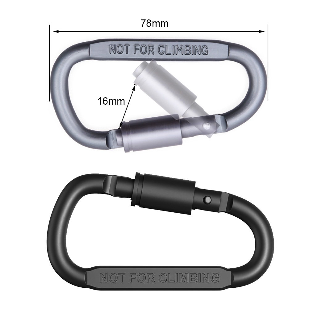 Mosquetón con Anillo en D, Mul - Carabiner Locking D reseña y precio