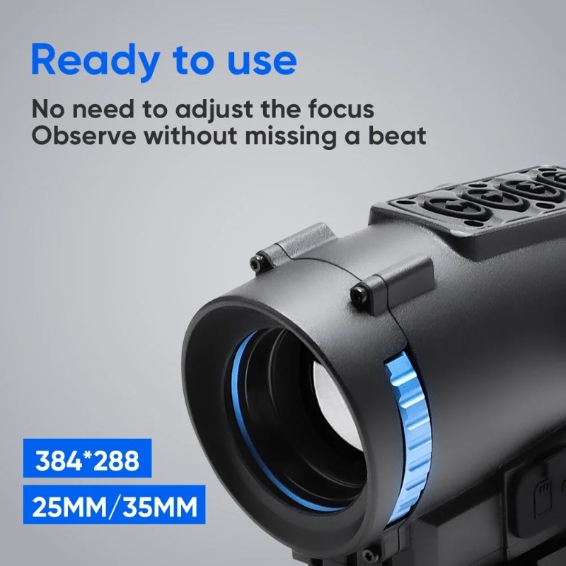 Visor Térmico 384*288 50Hz con - Outdoor Adventure Video reseña y precio