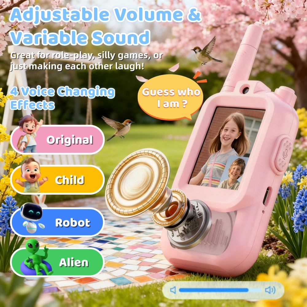 Walkie Talkie con vídeo para n - Outdoor Adventure Kids reseña y precio