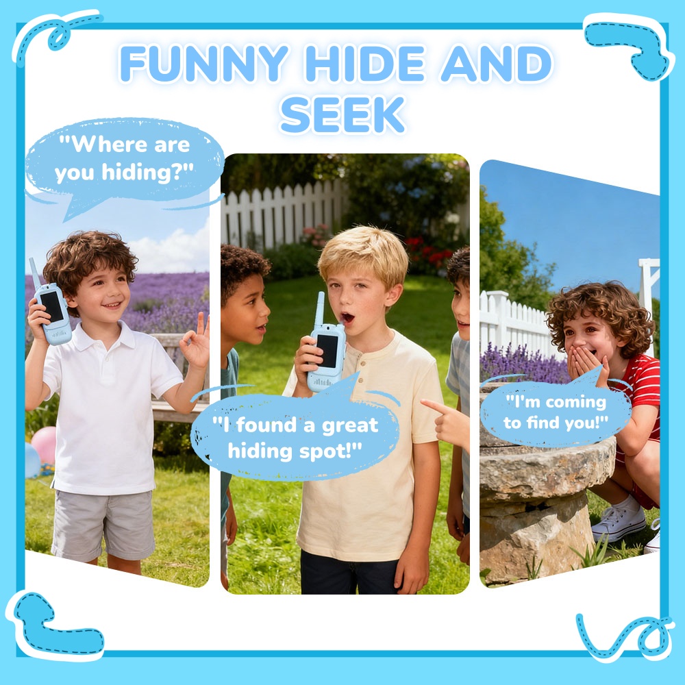 Walkie Talkie con vídeo para n - Outdoor Adventure Kids reseña y precio