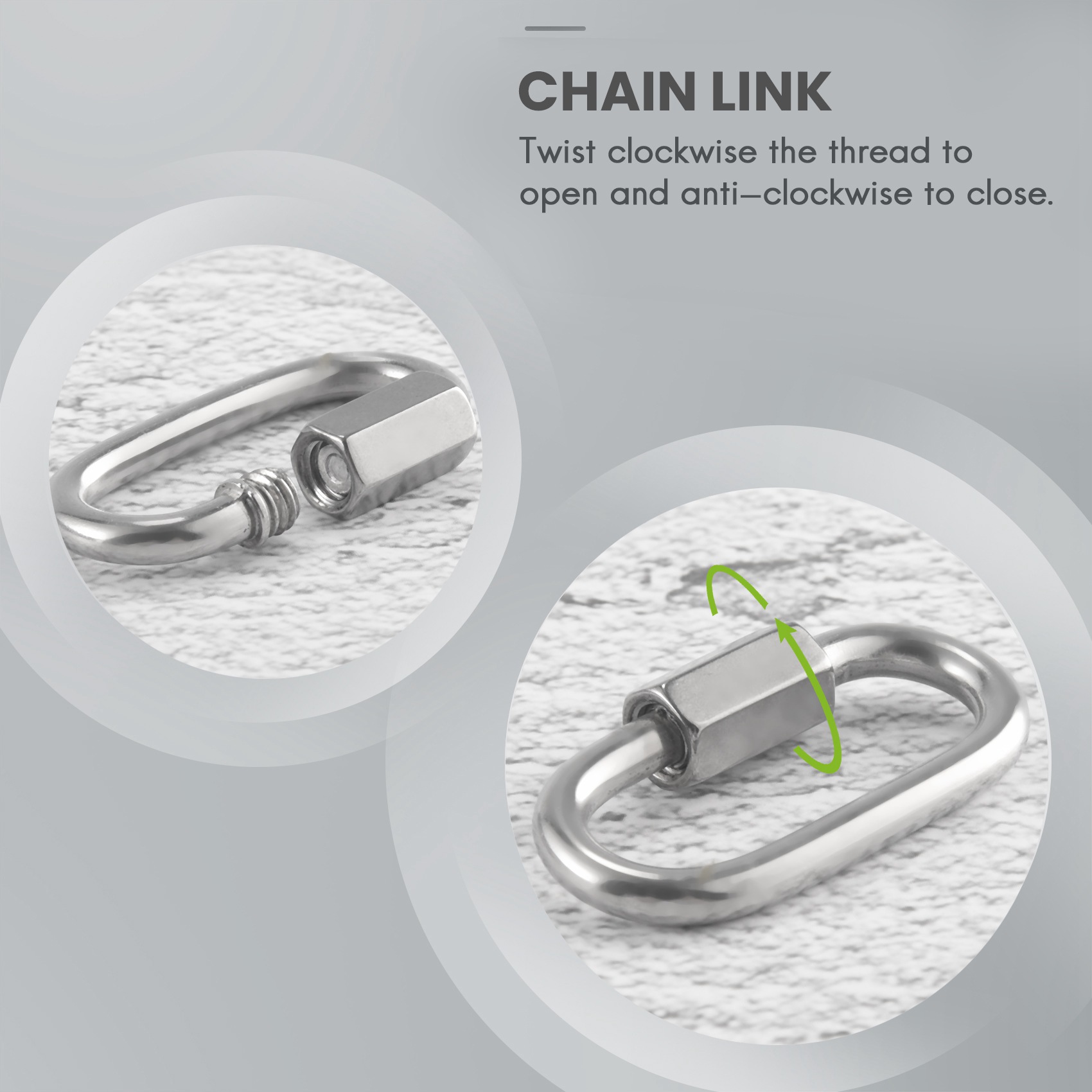 A60Z12 Piezas de Conectores de - Carabiner Locking D reseña y precio