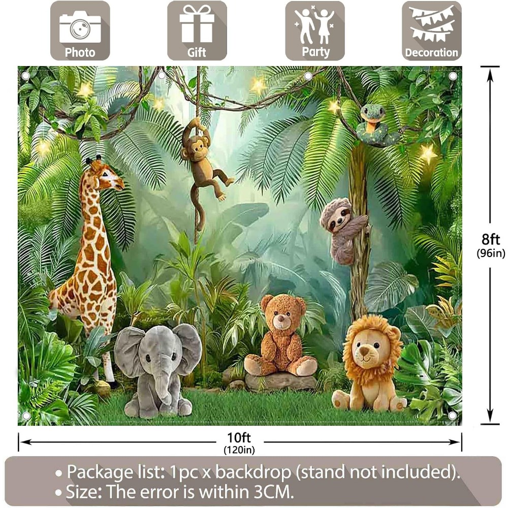 Fondo de tela de 10x8 pies con - Outdoor Adventure Background reseña y precio
