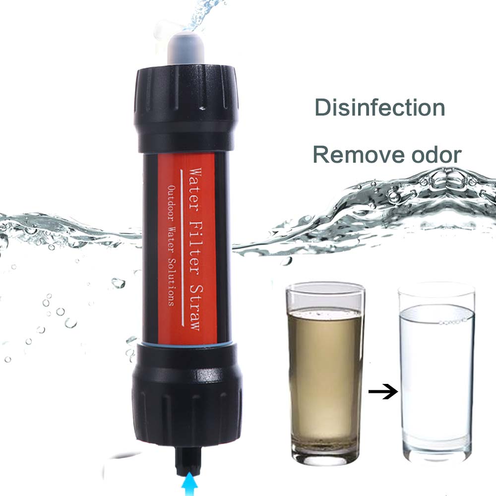 Mini filtro de agua portátil t - Water Filter Straw reseña y precio