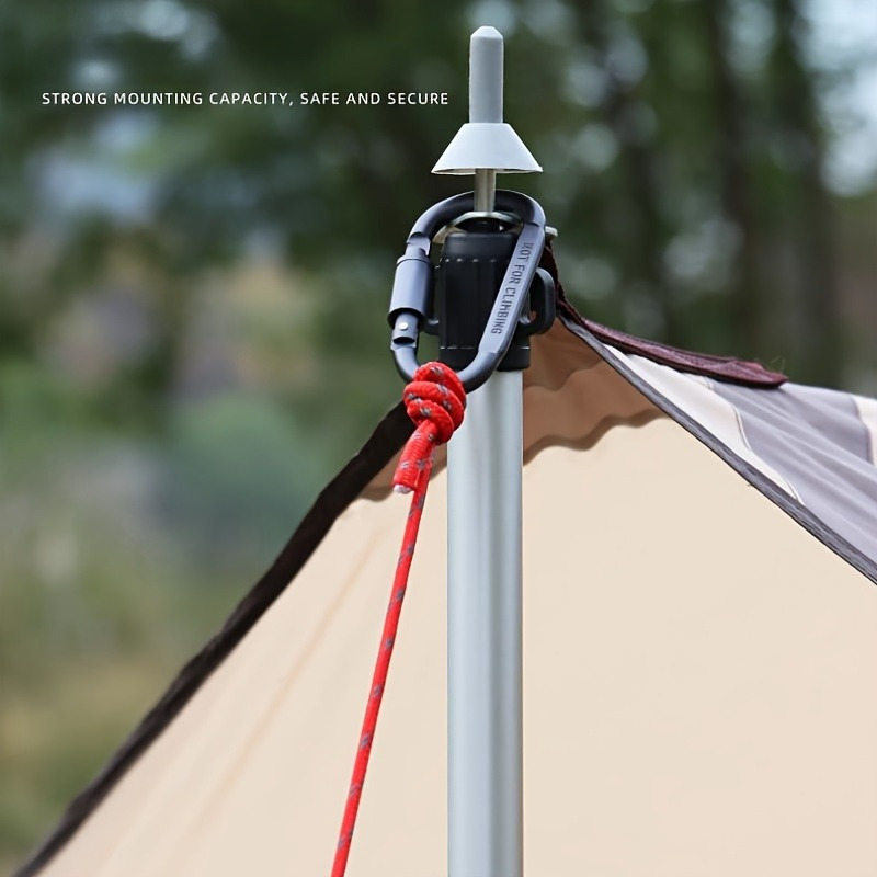 Mosquetón de aleación de alumi - Carabiner Locking D reseña y precio
