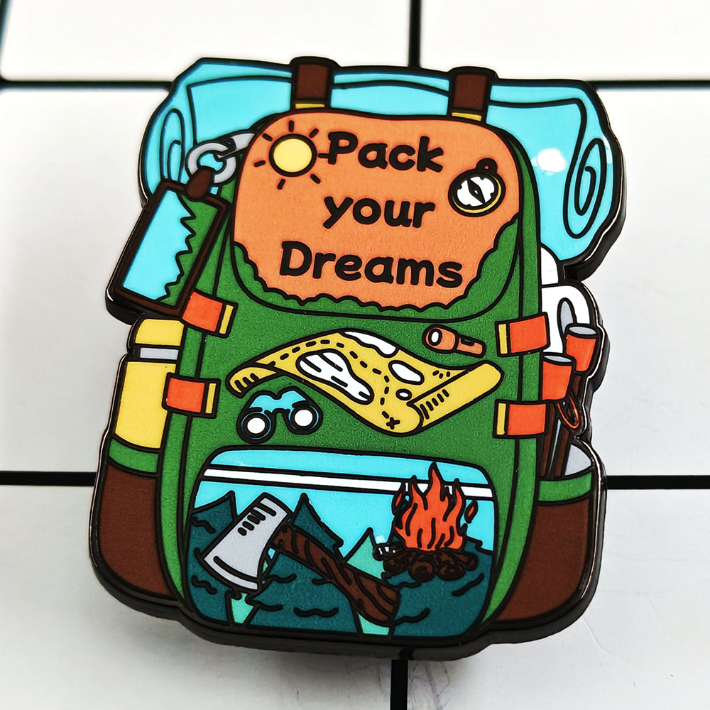 Pin para Mochila con Temática  - Outdoor Adventure Enthusiast reseña y precio