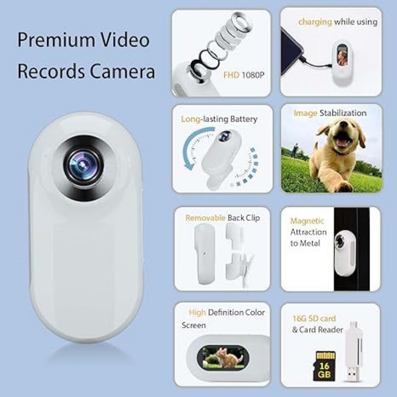 Cámara de cuello para mascotas - Outdoor Adventure Video reseña y precio