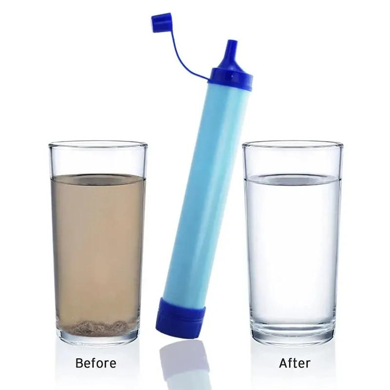 Mini filtro de agua portátil p - Water Filter Straw reseña y precio