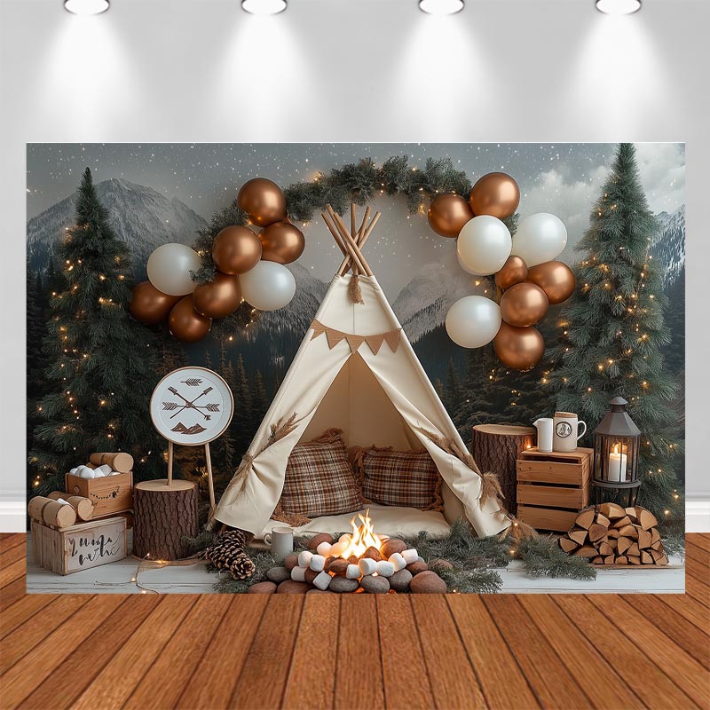 Fondo Fotográfico para Campame - Outdoor Adventure Background reseña y precio