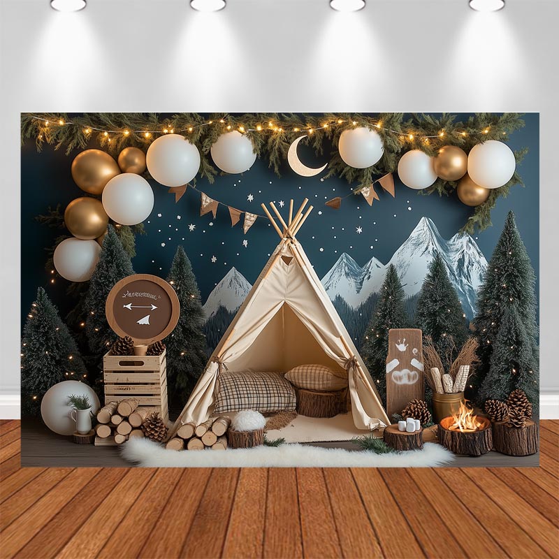 Fondo Fotográfico para Campame - Outdoor Adventure Background reseña y precio