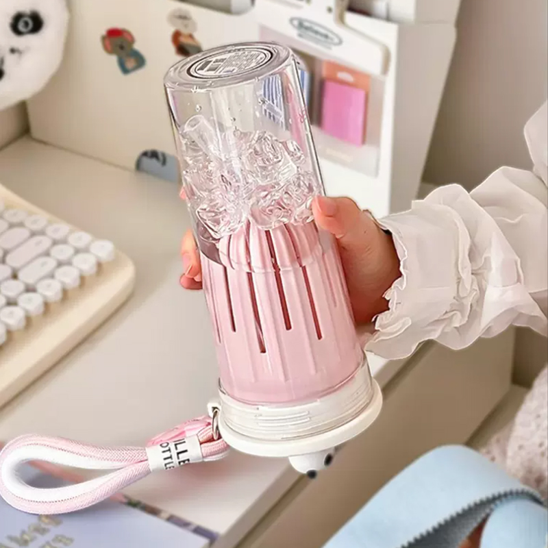 Botella de agua Kawaii de 650m - Water Filter Straw reseña y precio