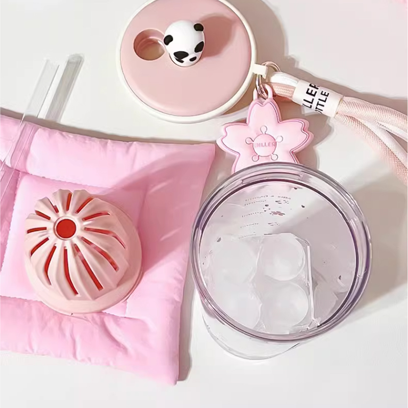 Botella de agua Kawaii de 650m - Water Filter Straw reseña y precio