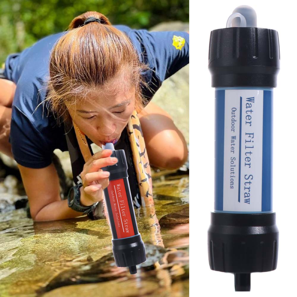 Mini filtro de agua portátil t - Water Filter Straw reseña y precio