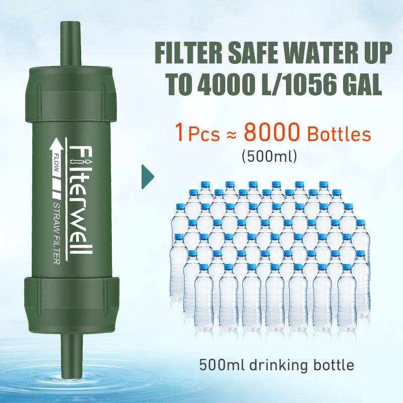Filtro de agua al aire libre p - Water Filter Straw reseña y precio