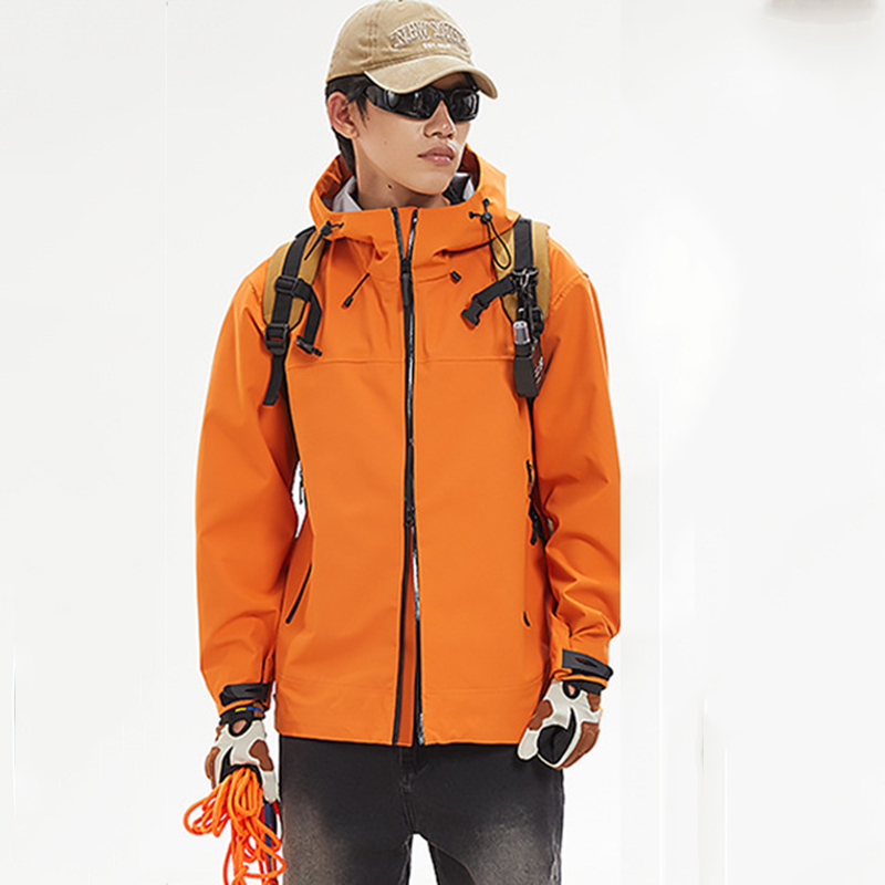 Chaquetas de lluvia para hombr - Outdoor Adventure Windbreaker reseña y precio