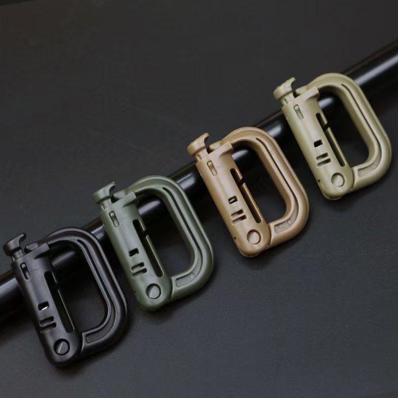 Mosquetón táctico con anilla e - Carabiner Locking D reseña y precio