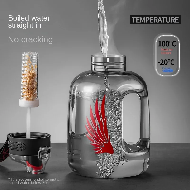 Botella de plástico de 4L y 5L - Water Filter Straw reseña y precio